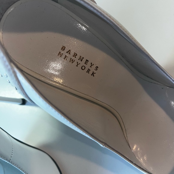 Barney’s New York White Leather Pumps, size 37.5 - Picture 2 of 6